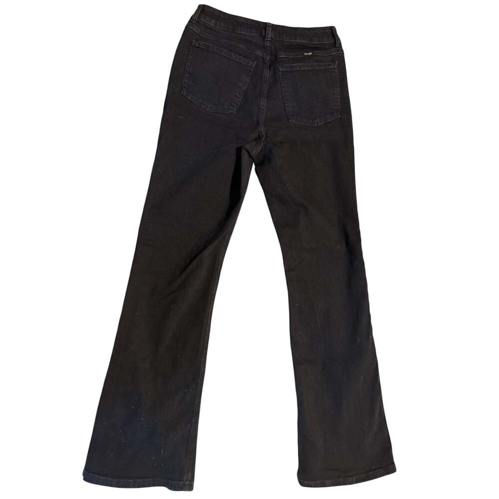 Wrangler Women's High-Rise Bootcut Jeans in Black